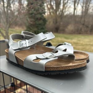 Birkenstock Sandals - Silver